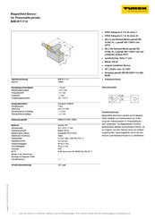 Turck BIM-IKT-Y1X Betriebsanleitung