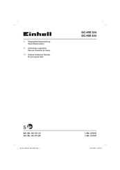 EINHELL 34.141.14 Originalbetriebsanleitung