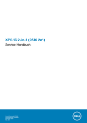 Dell 9310 2n1 Servicehandbuch