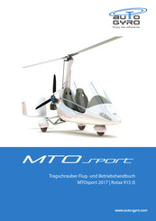 AutoGyro Rotax 915 iS Flug- Und Betriebshandbuch