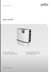 Wilo RAIN3-24 EM Einbau- Und Betriebsanleitung