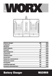 Worx WA3869 Übersetzung Der Originalanleitung