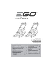 Ego Power+ LM2100E Bedienungsanleitung