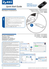 Zyxel NWD2705 Schnellstartanleitung