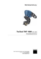 Trumpf TruTool TKF 1500 3B1 Betriebsanleitung