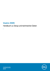 Dell Vostro 3405 Einrichtungshandbuch