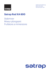 coop Satrap Rod XA 600 Gebrauchsanleitung