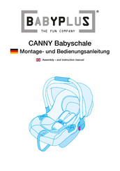babyplus CANNY Montageanleitung Und Bedienungsanleitung