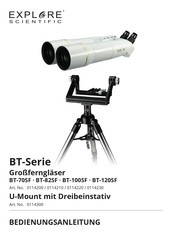 Explore Scientific BT-82SF Bedienungsanleitung