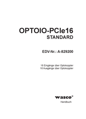 Wasco OPTOIO-PCIe16 Standard Handbuch