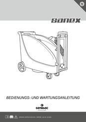 COMAC SANEX Bedienungs- Und Wartungsanleitung