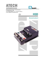 Zapi S.p.A. H3D 1000 Benutzerhandbuch
