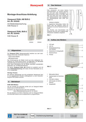 Honeywell BUS-2 Montage, Anschluss, Anleitung
