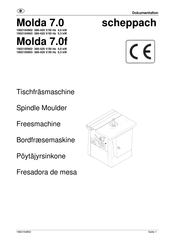 Scheppach Molda 7.0f Dokumentation