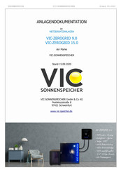 VIC-SONNENSPEICHER VIC-ZEROGRID 15.0 Anlagendokumentation