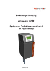 Unisensor Alcoprint 4000 Bedienungsanleitung