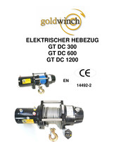 goldwinch GT DC 600 Montage- Und Bedienungsanleitung