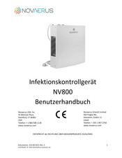 NOVAERUS NV800 Benutzerhandbuch