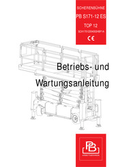 PB S171-12 ES Betriebs- Und Wartungsanleitung