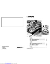 Siemens ER626PB90E Gebrauchsanweisung