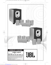 JBL Simply Cinema DSC 1000 Bedienungsanleitung