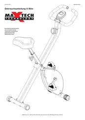 MaxTech X-Bike Gebrauchsanleitung