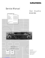 Grundig EC 4600 RDS Serviceanleitung
