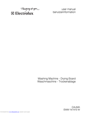 Electrolux CALIMA EWM 147410 W Benutzerinformation