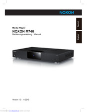 Noxon M740 Bedienungsanleitung