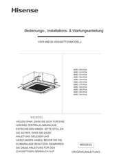 Hisense AVBC-48HJFKA Bedienungs-, Installations- Und Wartungsanleitung