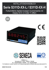 Seneca Serie S311D-XX-L Installationshandbuch