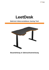 LeetDesk Pro Einbauanleitung Und Gebrauchsanweisung