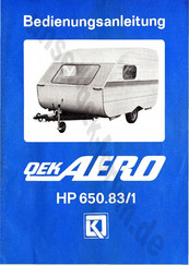 QEK Aero HP 650.83/1 Bedienungsanleitung