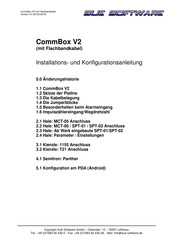 SuE-Software CommBox V2 Installations- Und Konfigurationsanleitung