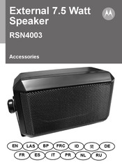 Motorola RSN4003 Handbuch