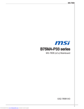 MSI MS-7808 Handbuch