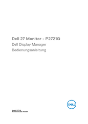 Dell P2721Q Bedienungsanleitung