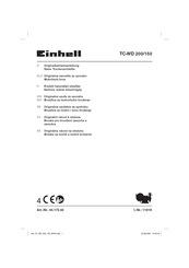 EINHELL TC-WD 200/150 Originalbetriebsanleitung
