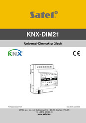 Satel KNX-DIM21 Anleitung