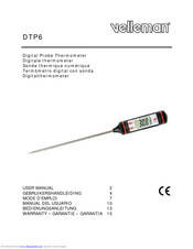 Velleman DTP6 Bedienungsanleitung