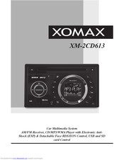 Xomax XM-2CD613 Anleitung