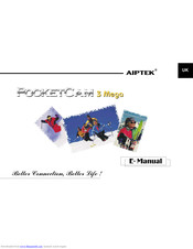 AIPTEK PocketCam 3 Mega Handbuch