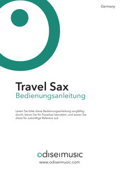 Odisei Music Travel Sax Bedienungsanleitung