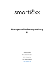 Smartloxx Z1 Montage- Und Bedienungsanleitung