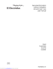 Electrolux FGH50K241 Benutzerinformation