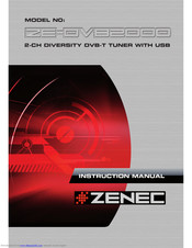 ZENEC ZE-DVB2000 Bedienungsanleitung