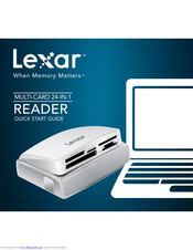 Lexar 24-IN-1 Schnellstartanleitung