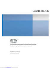 Geutebruck GSD-682 Installationsanleitung