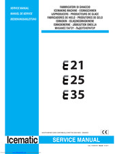 Icematic E25 Bedienungsanleitung