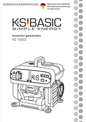 K&S BASIC KS 1200i Gebrauchsanweisung